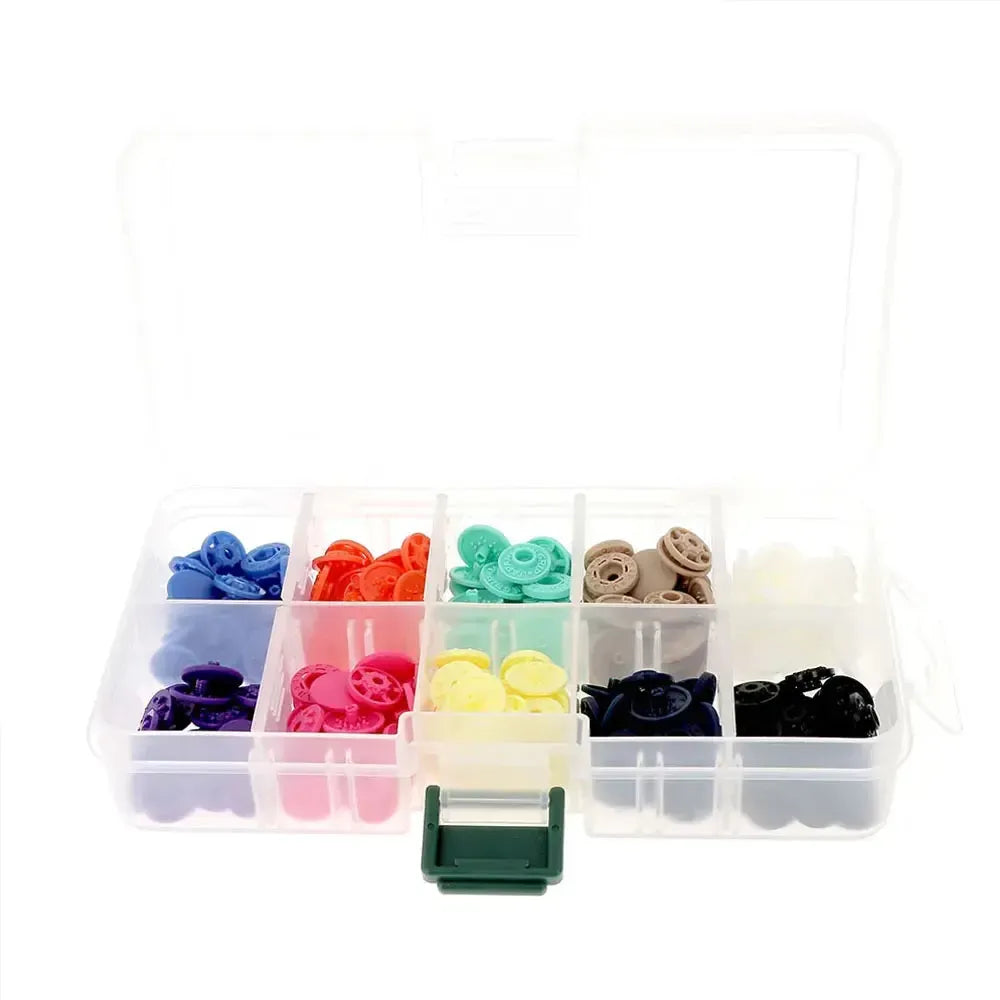 Bohin® - Magic Drukknopen - Grootverpakking (gekleurd)-Fournituren.nl