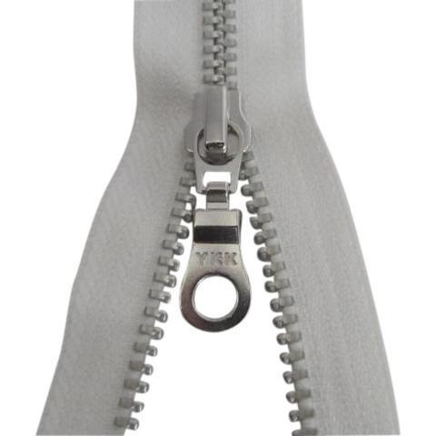 Deelbare ritsen - Zilver - 45cm-Fournituren.nl