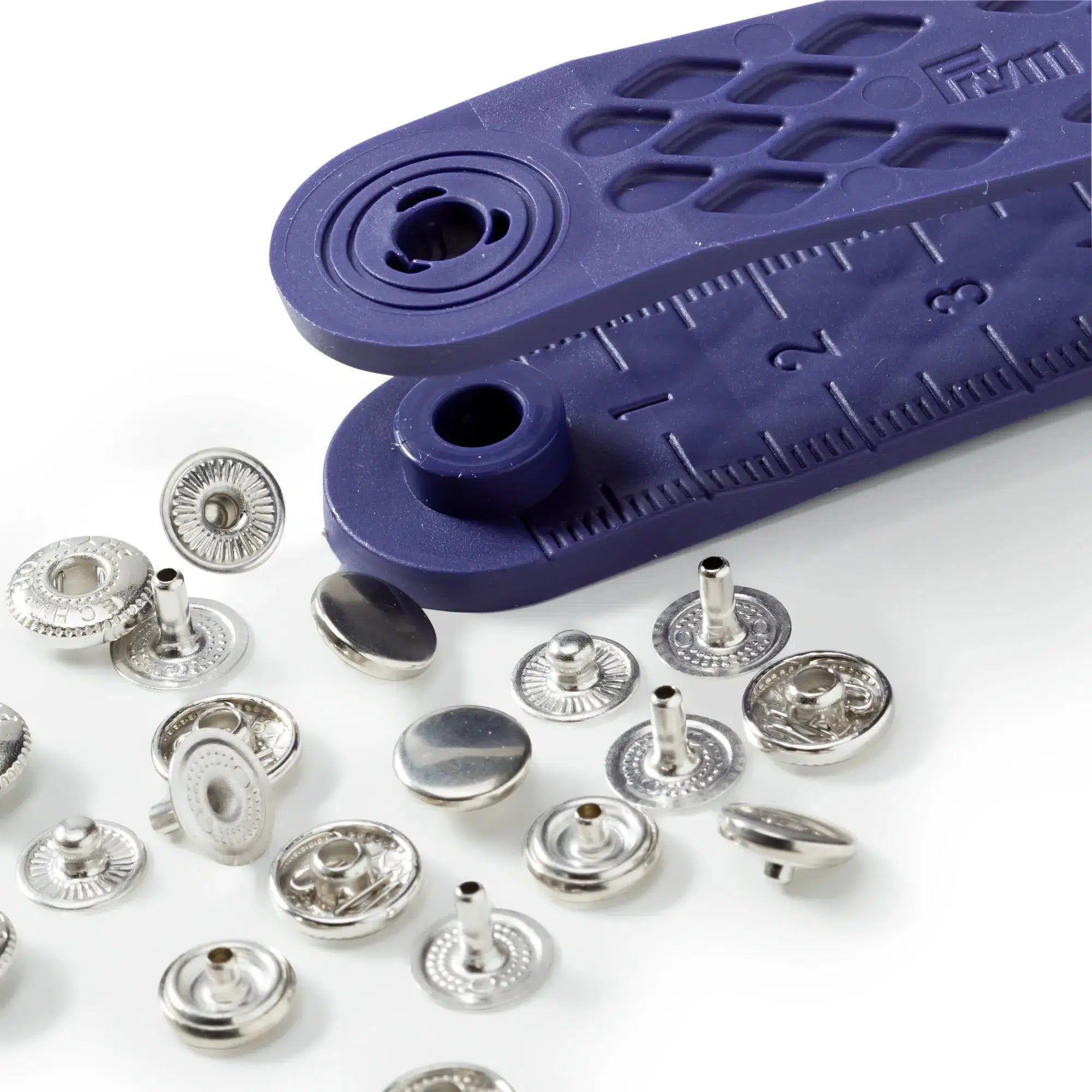 Drukknopen set | 15 mm | Auto Moto | zilver | 10 stuks