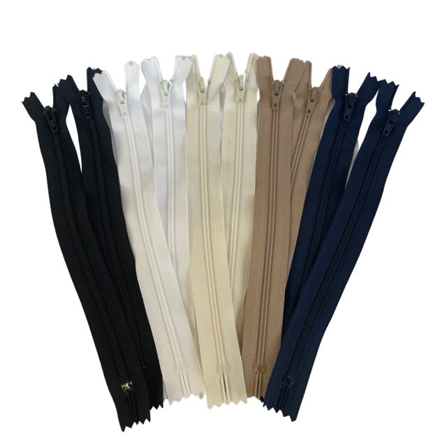 10x YKK Rok ritsen-Fournituren.nl