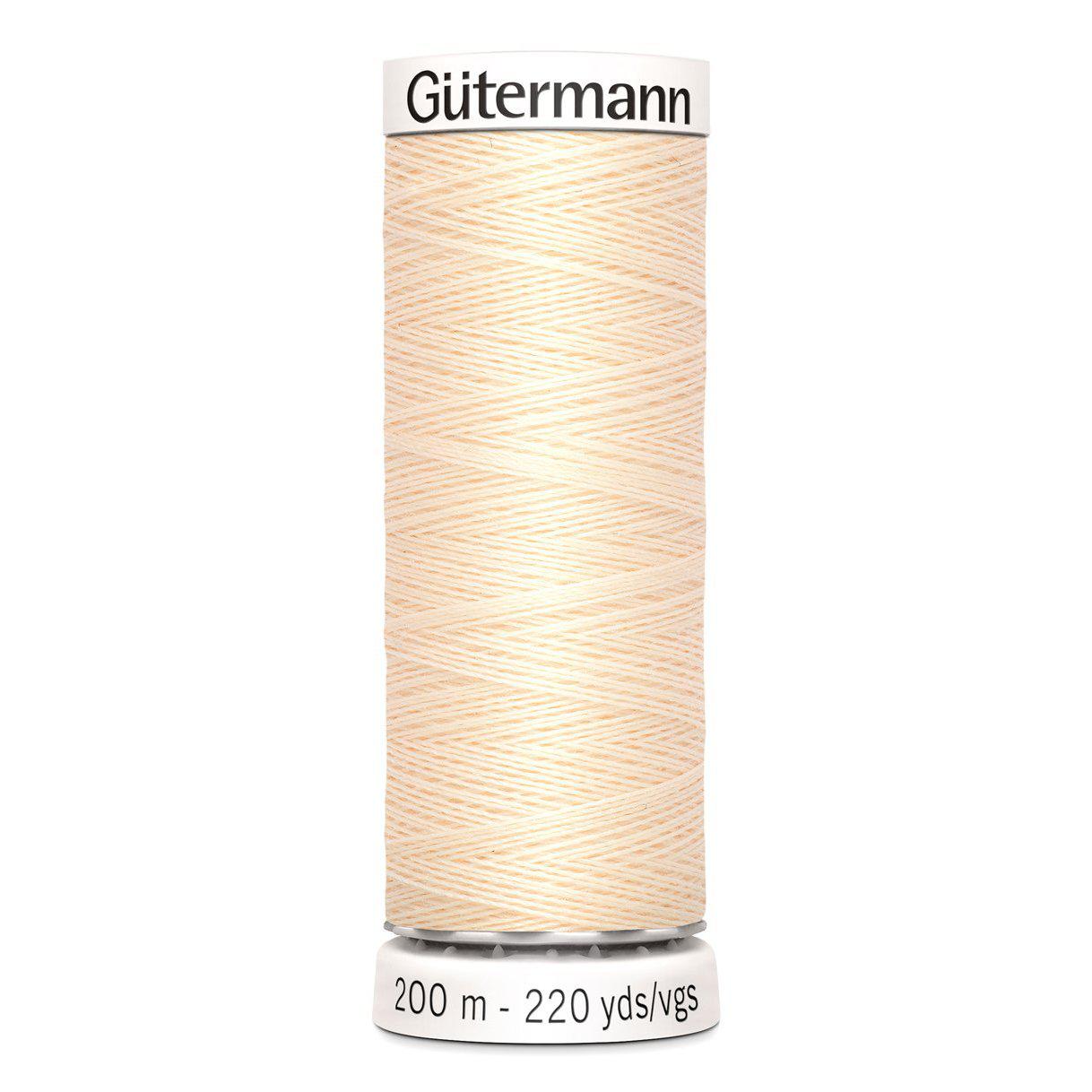 Gütermann G303-200-019 sewing thread, polyester, #019 brown, 1000 m