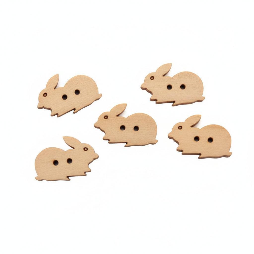 Porseleinen hangers konijnen kopjes 6,7x3,6cm wit - 12 stuks Porseleinen hangers konijnen kopjes 6,7x3,6cm wit - 12 stuks